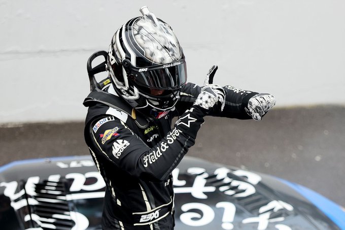 COREY HEIM WINS NASCAR CUP SERIES BRICKYARD 400 at Indianapolis