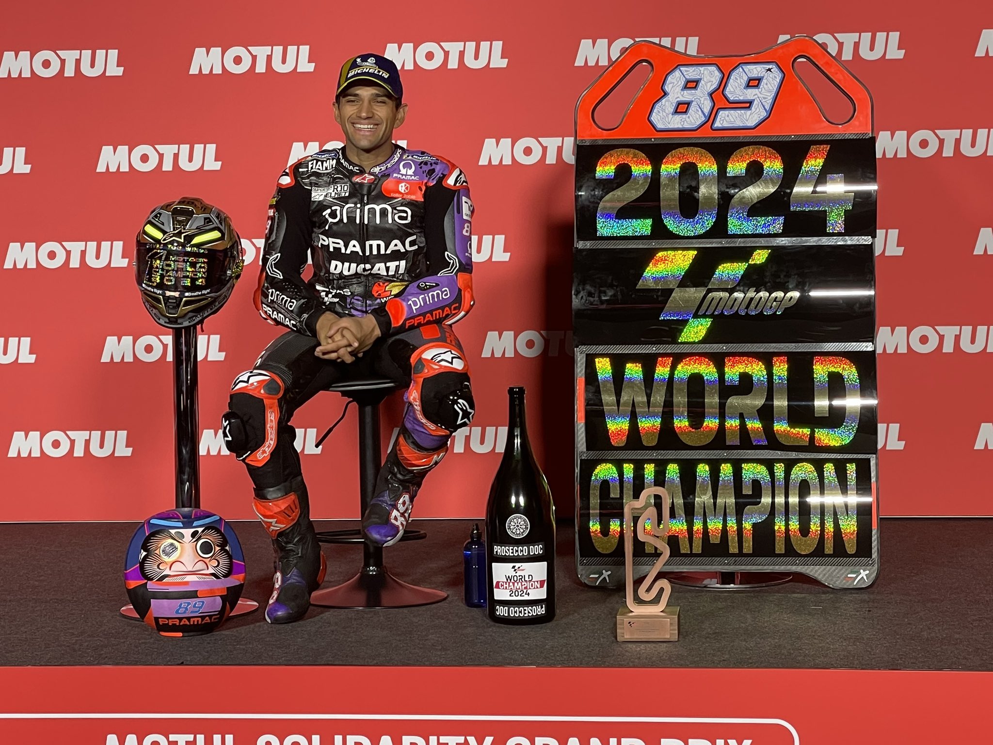 Martin DM (管理イキ) JORGE MARTIN CROWNED 2024 MOTOGP WORLD CHAMPION