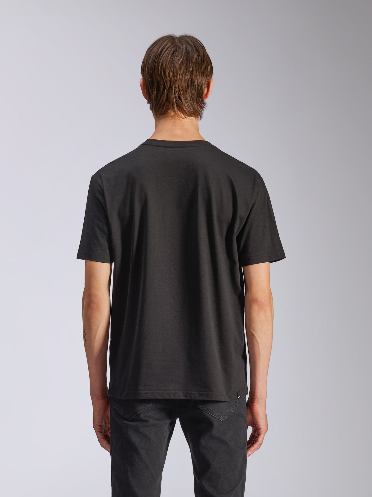 Alpinestars CSF Tee, Short Sleeve T-Shirt, Black, back view, casual motorsport streetwear