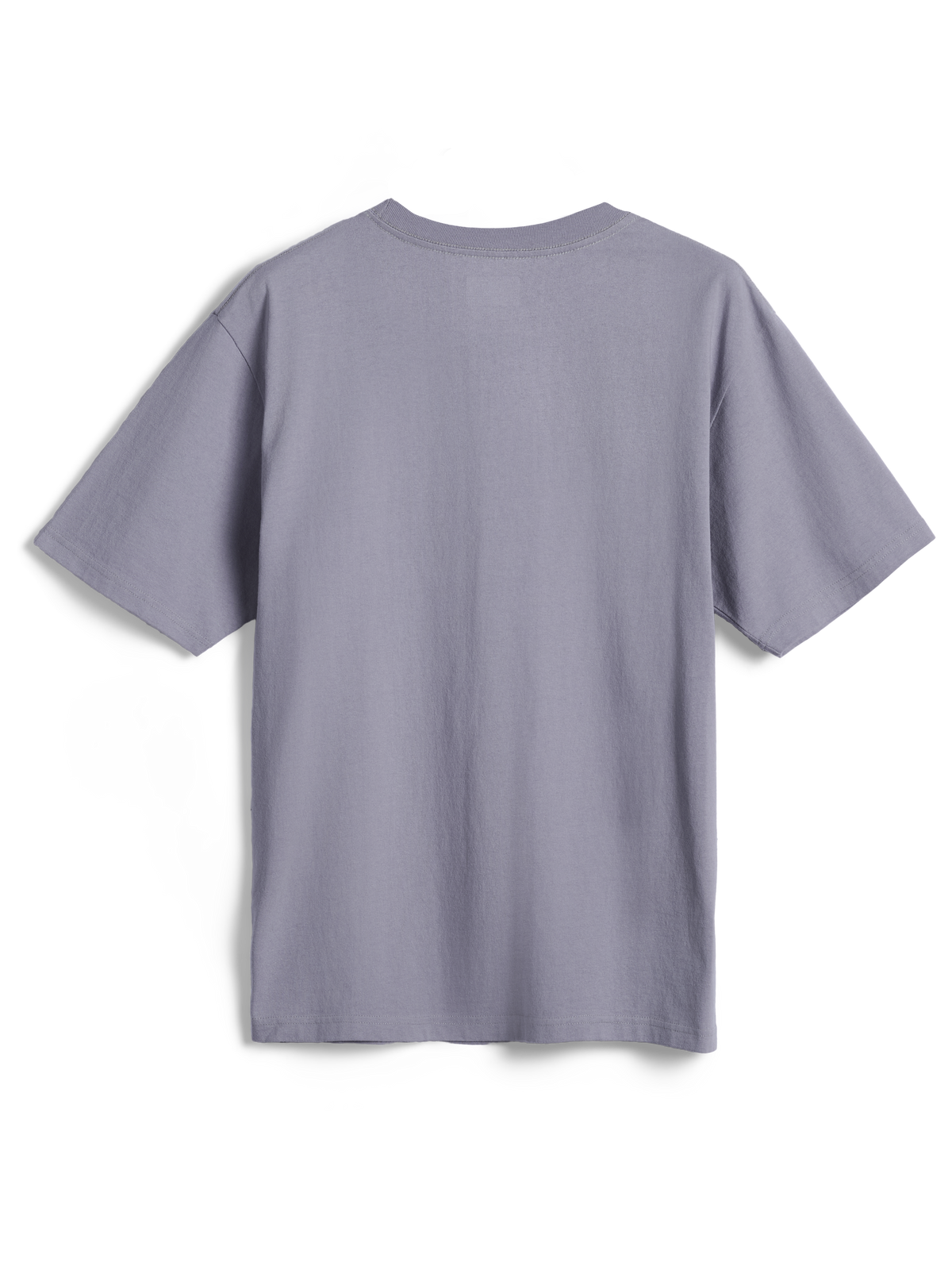 Alpinestars Essentials Ageless SS Tee, kortærmet T-shirt, silver, set bagfra, enkelt design, afslappet pasform, streetwear i økologisk bomuld