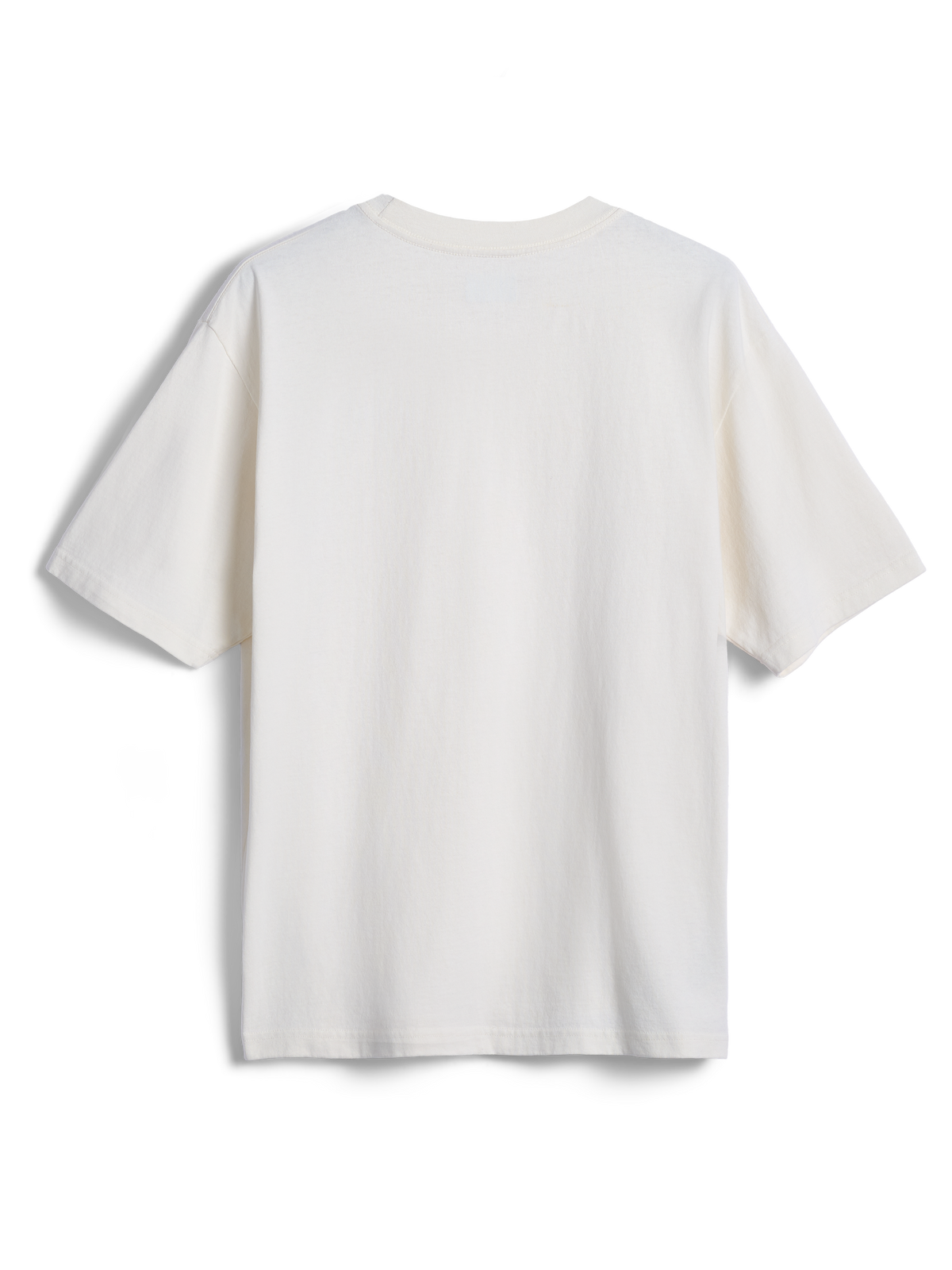 Alpinestars Essentials Ageless SS Tee, kortærmet t-shirt, råhvid, enkel bagside, afslappet pasform, afslappet sportstøj