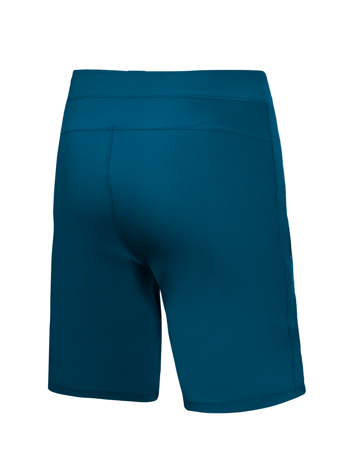 A-Dura Ride MTB-shorts i blågrøn, set bagfra, slidstærke cykelshorts med 4-vejs stræk til mountainbike-performance.