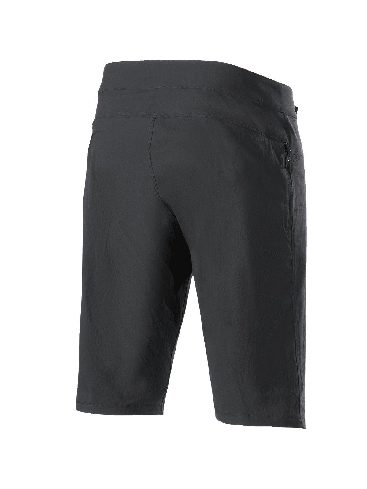Alpinestars A-Dura shorts, mountainbike-shorts, sort, set bagfra med lynlåslomme og tekstureret strækstof, designet til MTB og off-road cykling