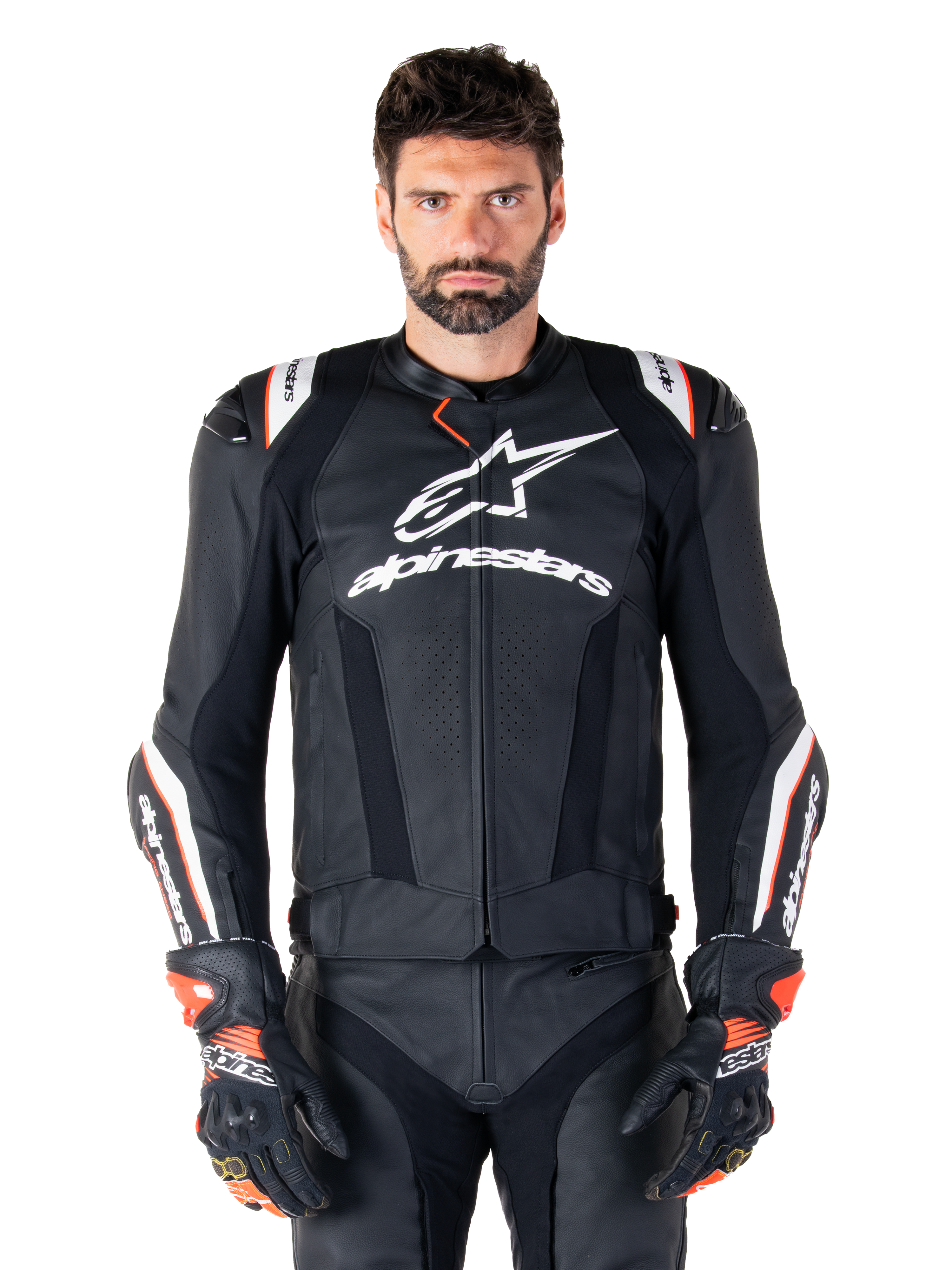 Missile V3 Ignition - Black Motorcycle Jacket | Alpinestars®