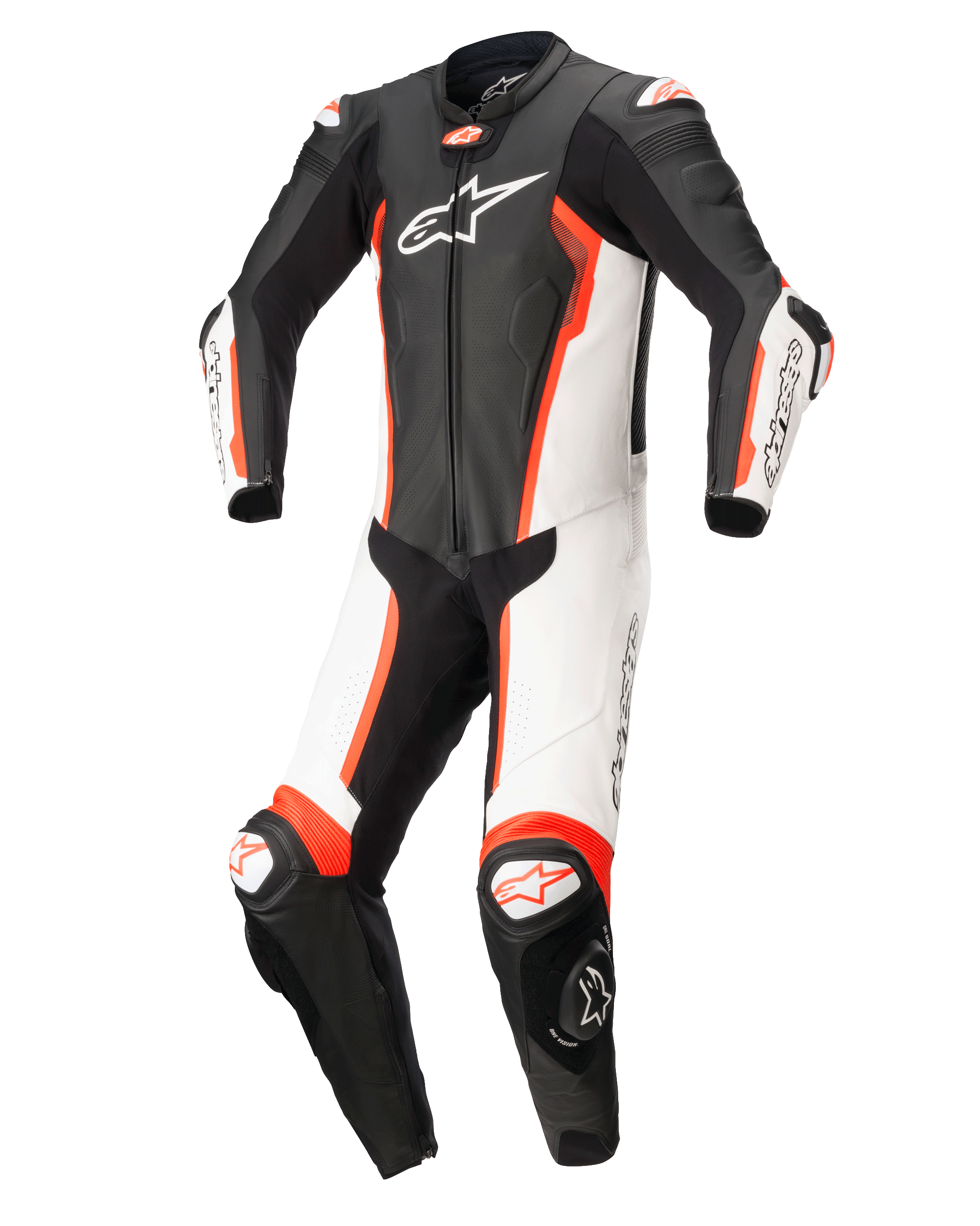Missile V2 1-Piece - Black Motorcycle Suit | Alpinestars®