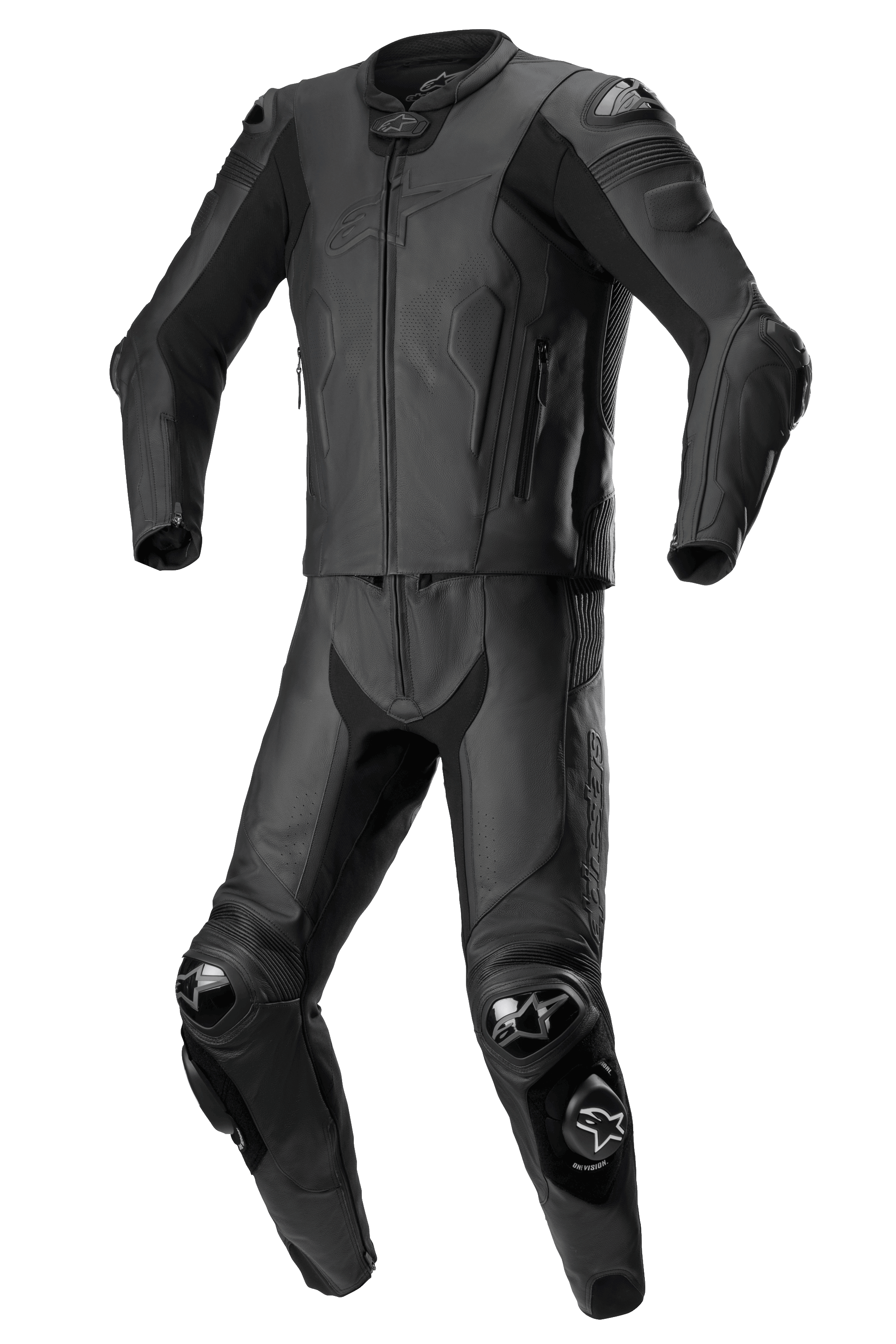 Missile V2 2-Piece - Black Motorcycle Suit | Alpinestars® Missile V2 2-Piece - Black Motorcycle Suit | Alpinestars®