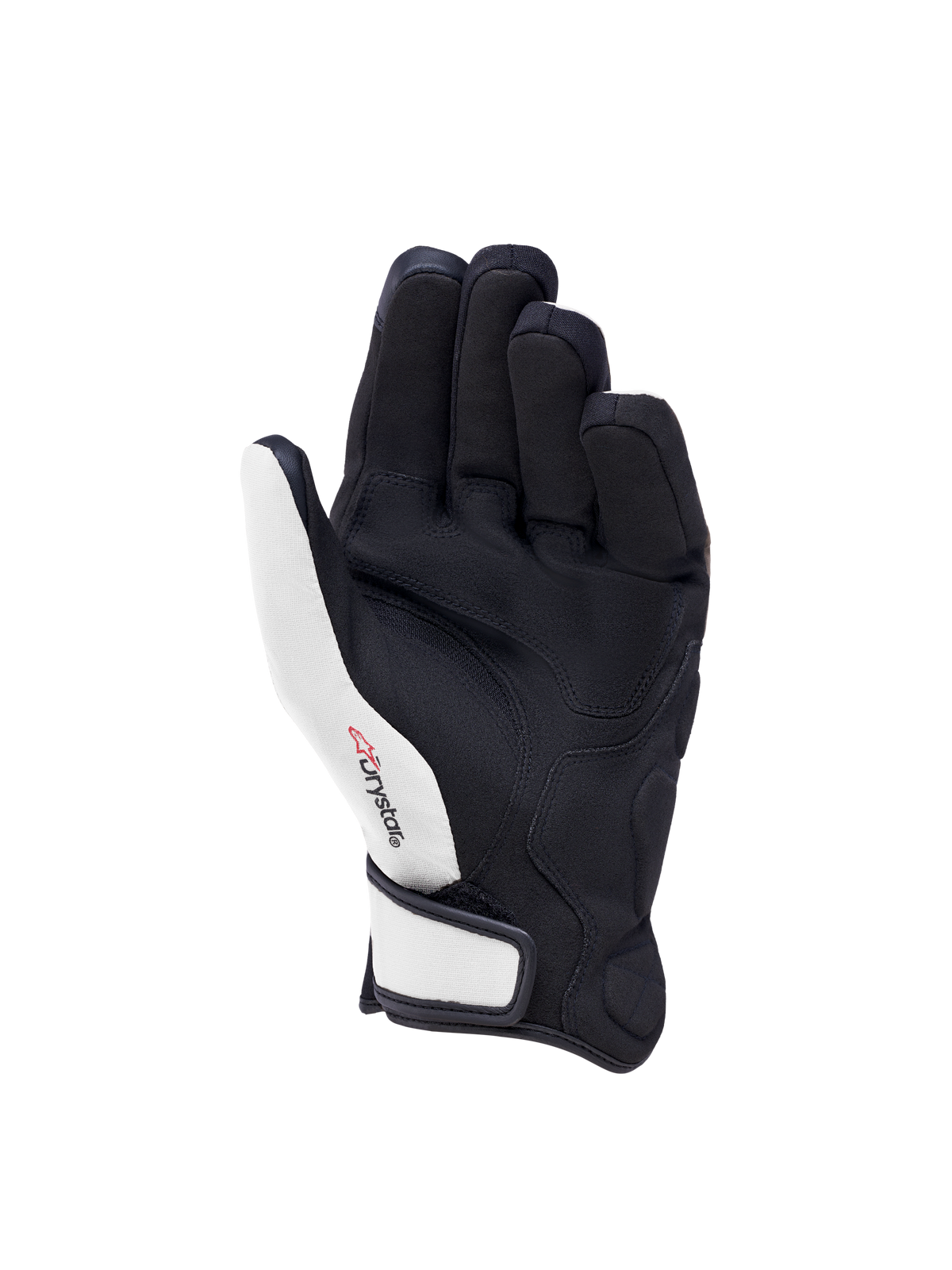 Alpinestars Ignite Drystar Insulated Handsker, vandtætte motorcykelhandsker, lysegrå og sort, CE-certificeret med touchscreen-kompatibilitet og Thinsulate-isolering