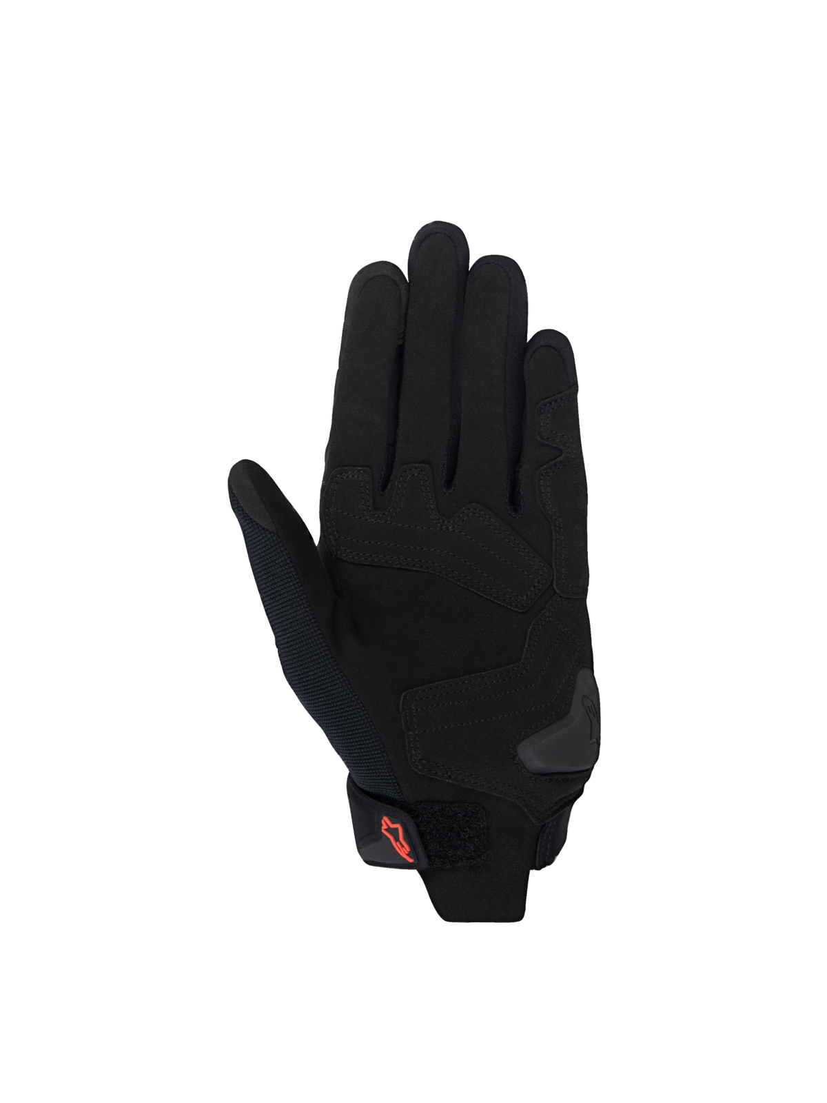 Alpinestars Stella SP X 1 handsker, sorte motorcykelhandsker til damer med syntetisk læderhåndflade og TPR-slider.