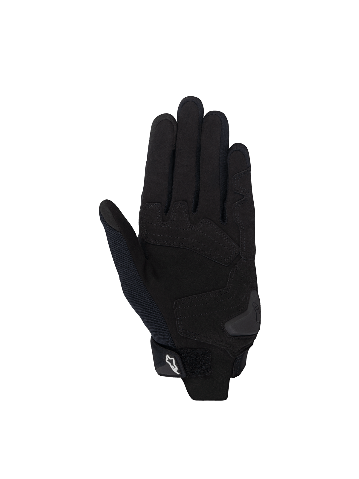 Alpinestars Stella SP X 1 Women's Motorcycle Racing Gloves, black synthetic leather and textile, CE Certified.