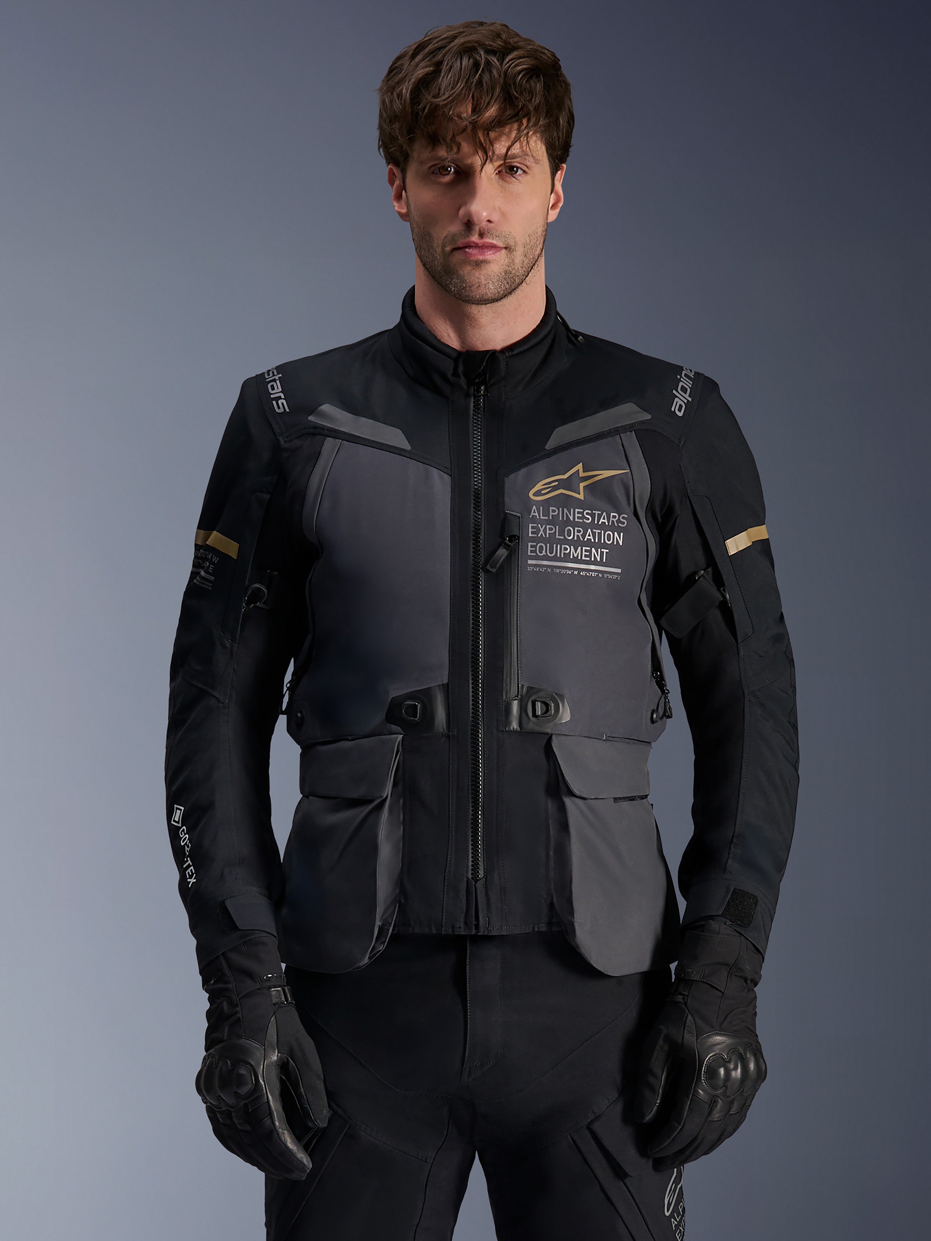 s’yte SOLOTEX ジャケット US-J11-900 サイズ2 ST-7 2L Gore-Tex - Gray Motorcycle Jacket | Alpinestars®