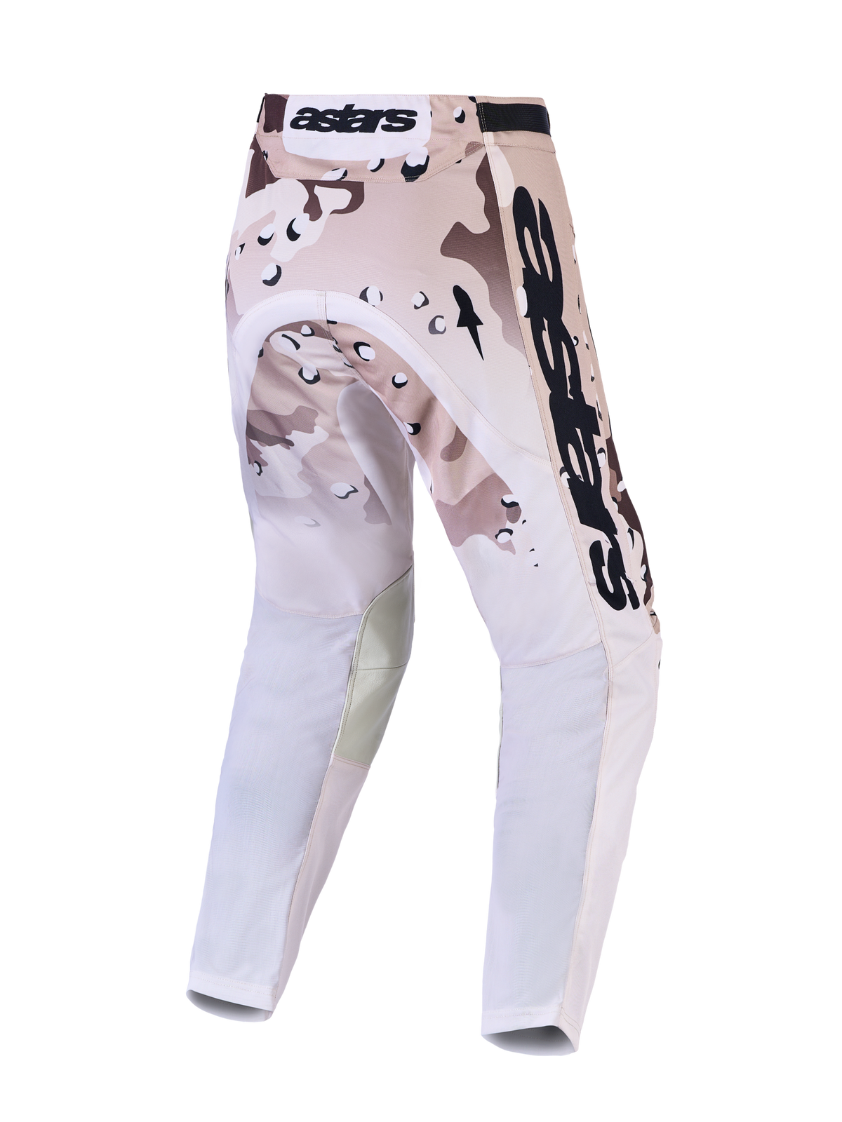 Alpinestars Racer Lone bukser, herremotocrossbukser i sand camouflage med forbøjede ben og stretch-paneler