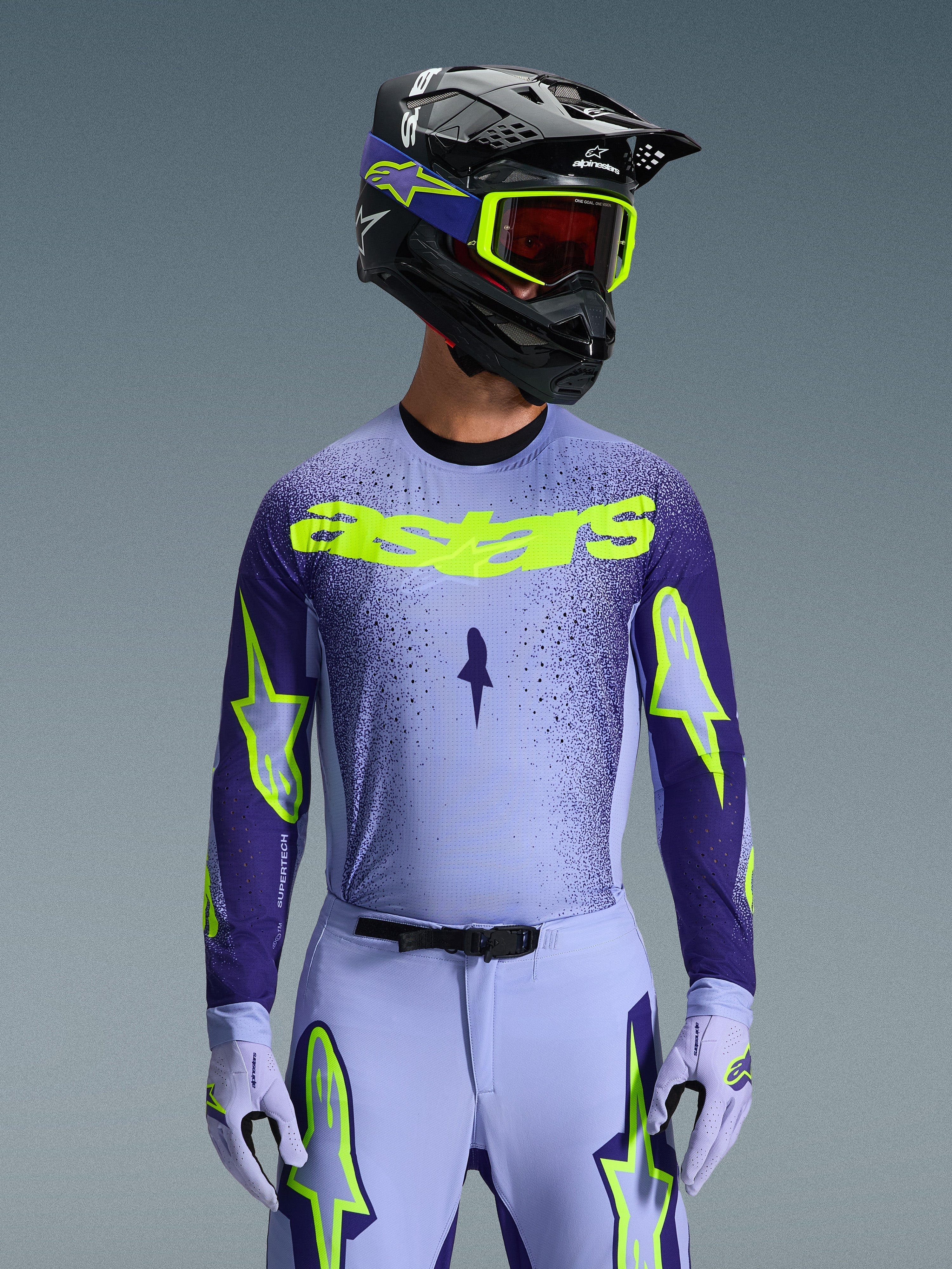 2026 Supertech Scenz - Purple MX Jersey | Alpinestars®
