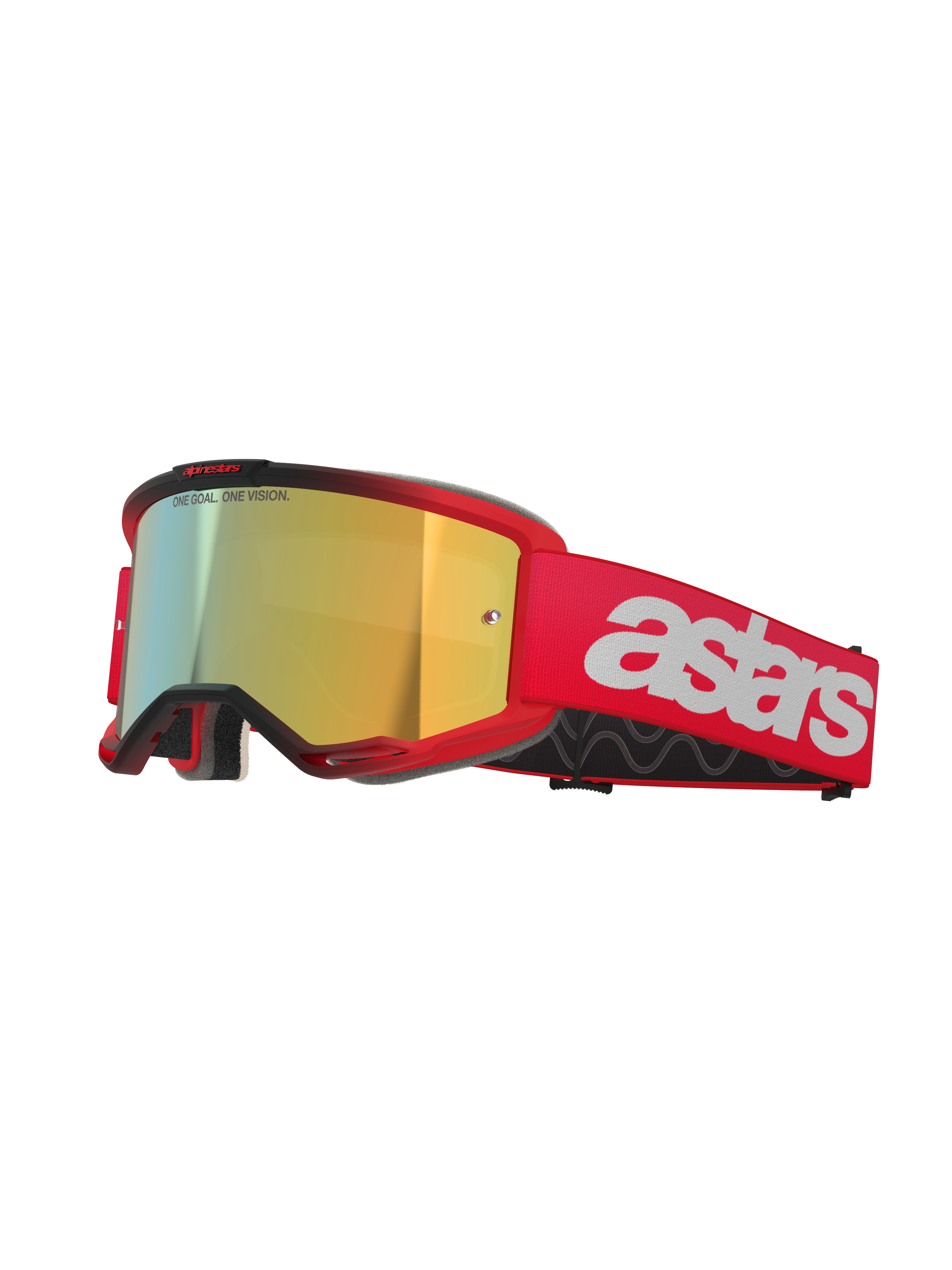 アクセサリー  GOGGLE Vision 5 Blaze - Red MX Goggles | Alpinestars®
