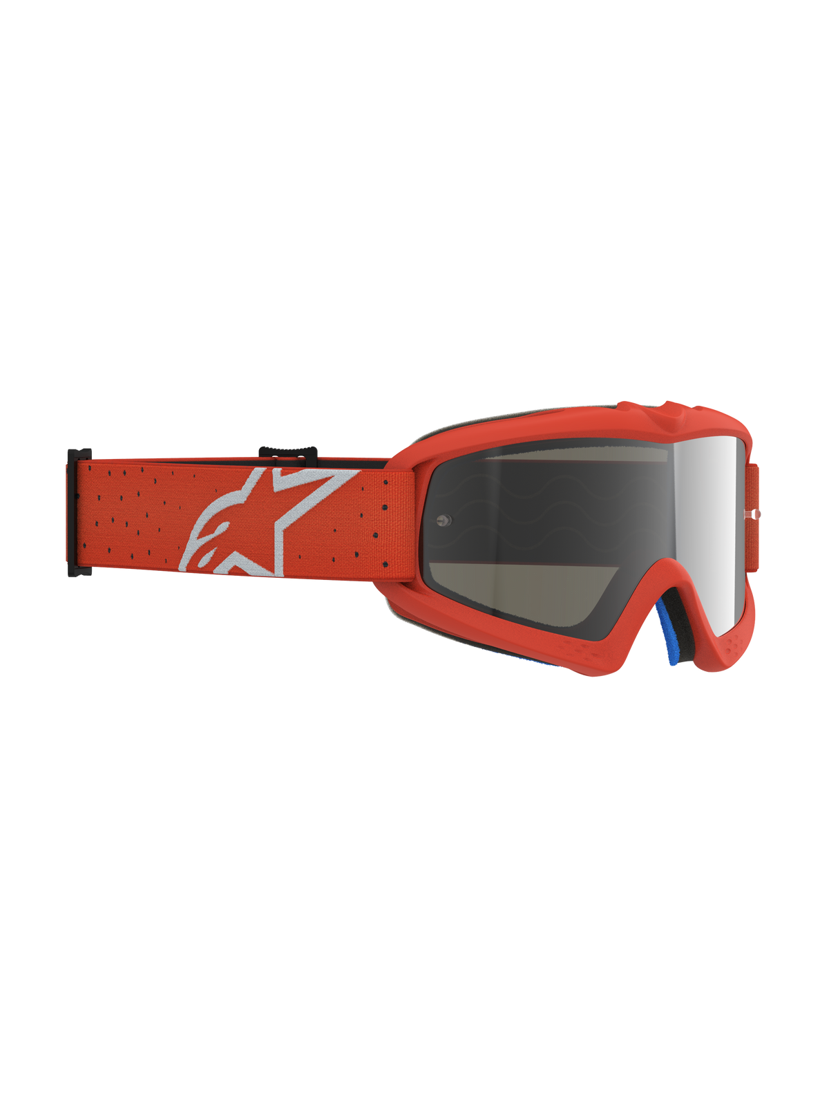 Alpinestars Vision Vesta Goggles Ungdom, motocrossgoggles til unge, orange med sølvspejl-antiduglinse, A-FLEX ramme, off-road beskyttelsesudstyr.