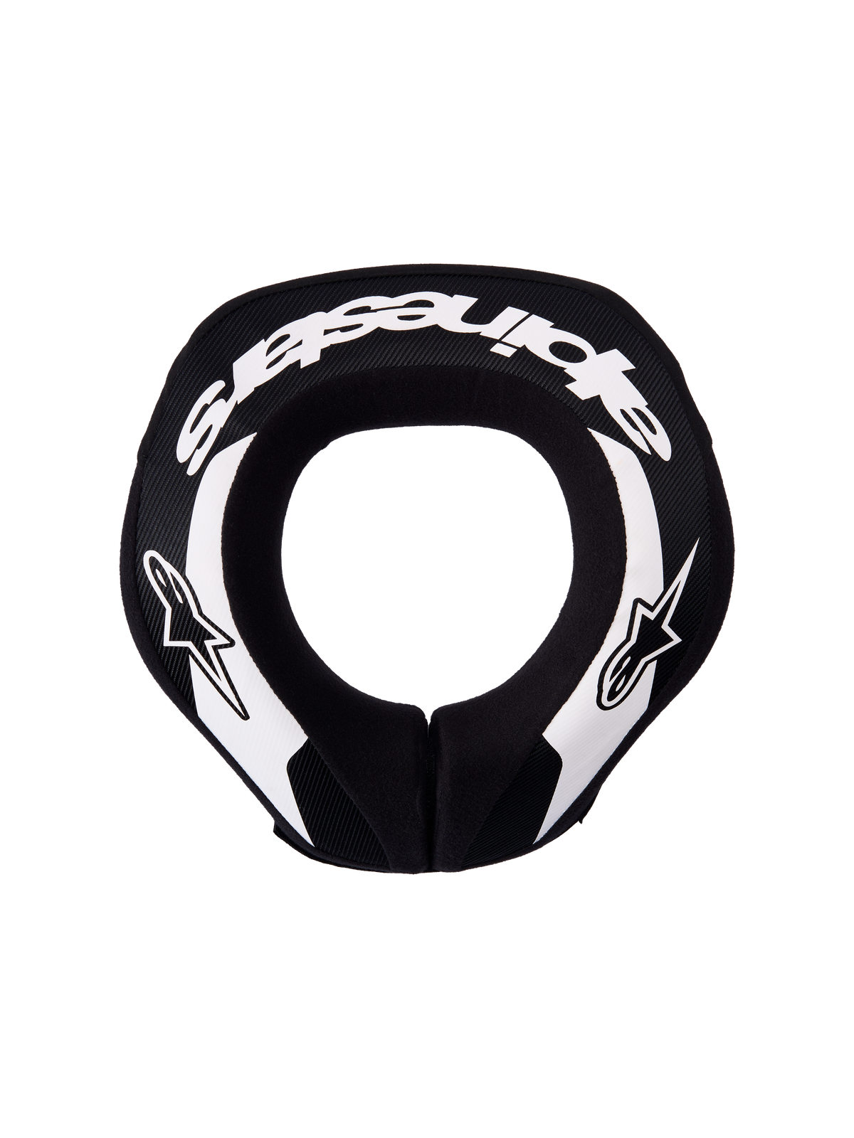 Alpinestars Nakkekrave Sequence Ungdom, nakkebeskyttelse til motocross og MTB, sort og hvid, ergonomisk design