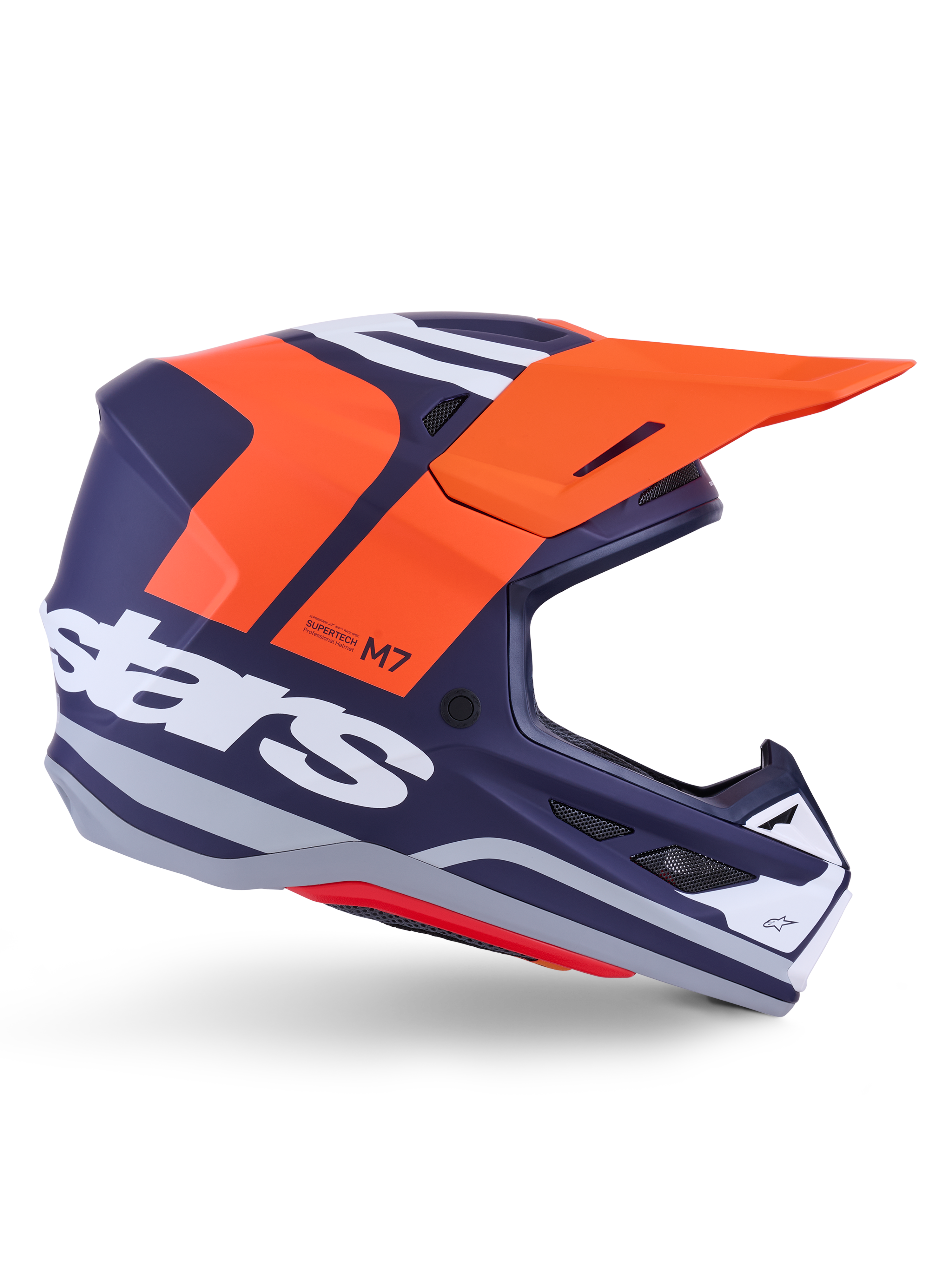 S-M7 Core - Orange MX Helmet | Alpinestars®