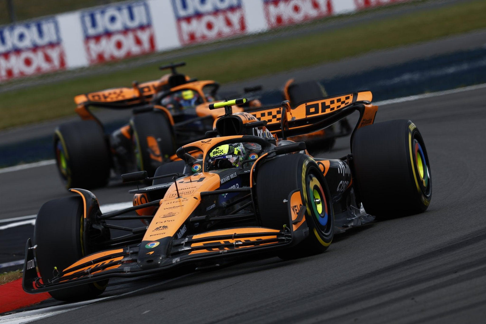 LANDO NORRIS AND OSCAR PIASTRI SHINE IN FORMULA 1 RACE IN SILVERSTONE AT BRITISH GRAND PRIX