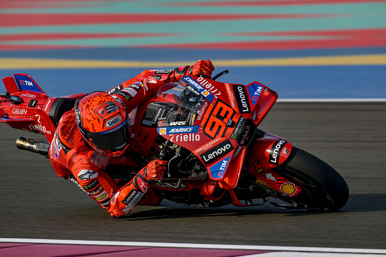 MARQUEZ WINS MOTOGP QATAR GP; BAGNAIA SECOND AT LUSAIL