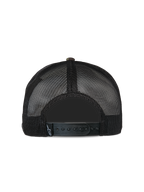 Alpinestars Corp Trucker-kasket, casual trucker-kasket, grøn camouflage og sort, set bagfra med sorte mesh-paneler bagpå og justerbar snapback-lukning, lille vævet logo-mærke, klassisk motorsport-inspireret design