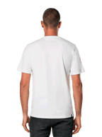 Alpinestars Betteryet CSF Tee, Short Sleeve T-Shirt, White, Rear View, Cut and Sew Fit, Casual Motorsport Sportswear