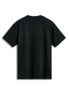 Alpinestars Dot Carbon Csf T-Shirt, black short sleeve sportswear tee, back view showing external labeling