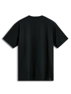 Alpinestars Prevail CSF T-Shirt, black short sleeve sportswear tee, back view showing plain solid black fabric