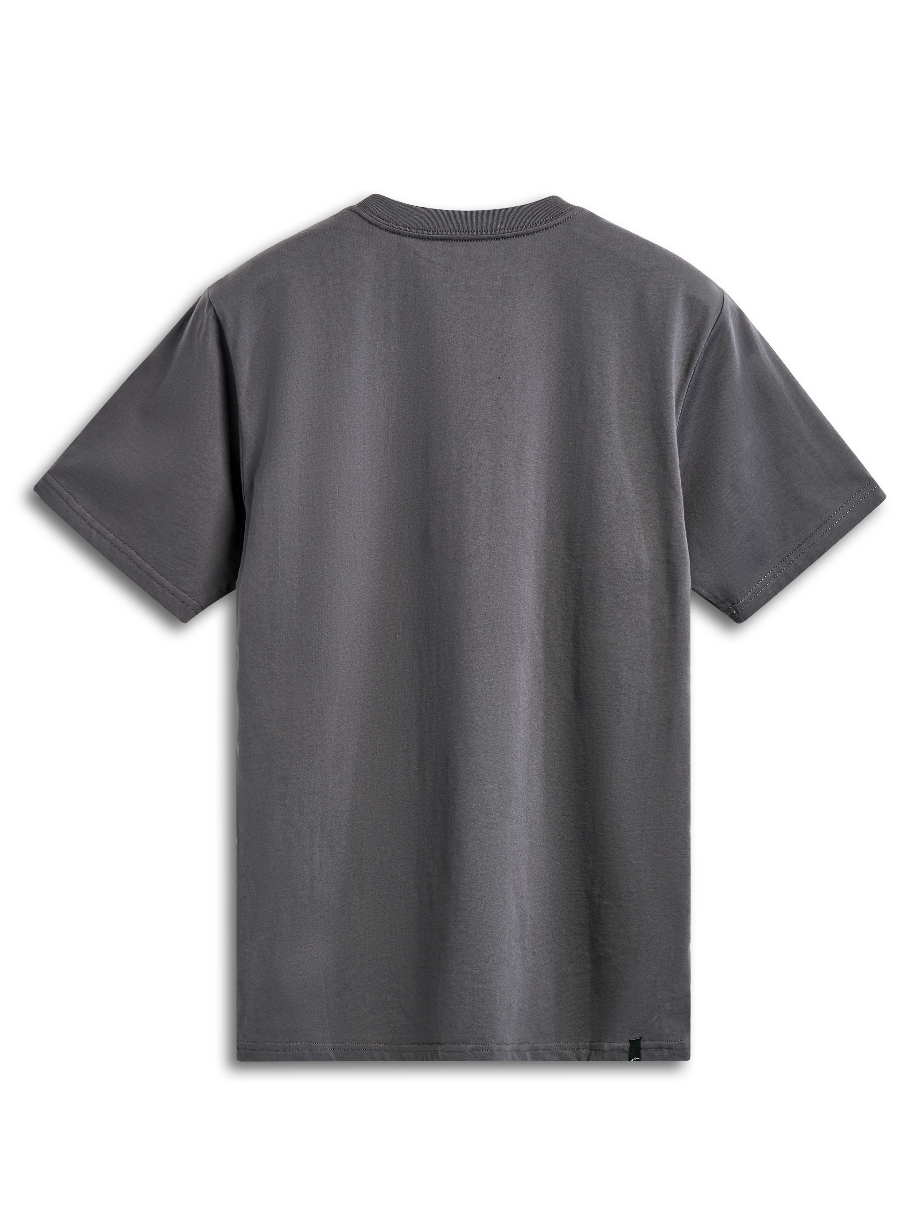 Alpinestars Prevail CSF T-shirt, koksgrå kortærmet T-shirt set bagfra med enkelt og ensfarvet design