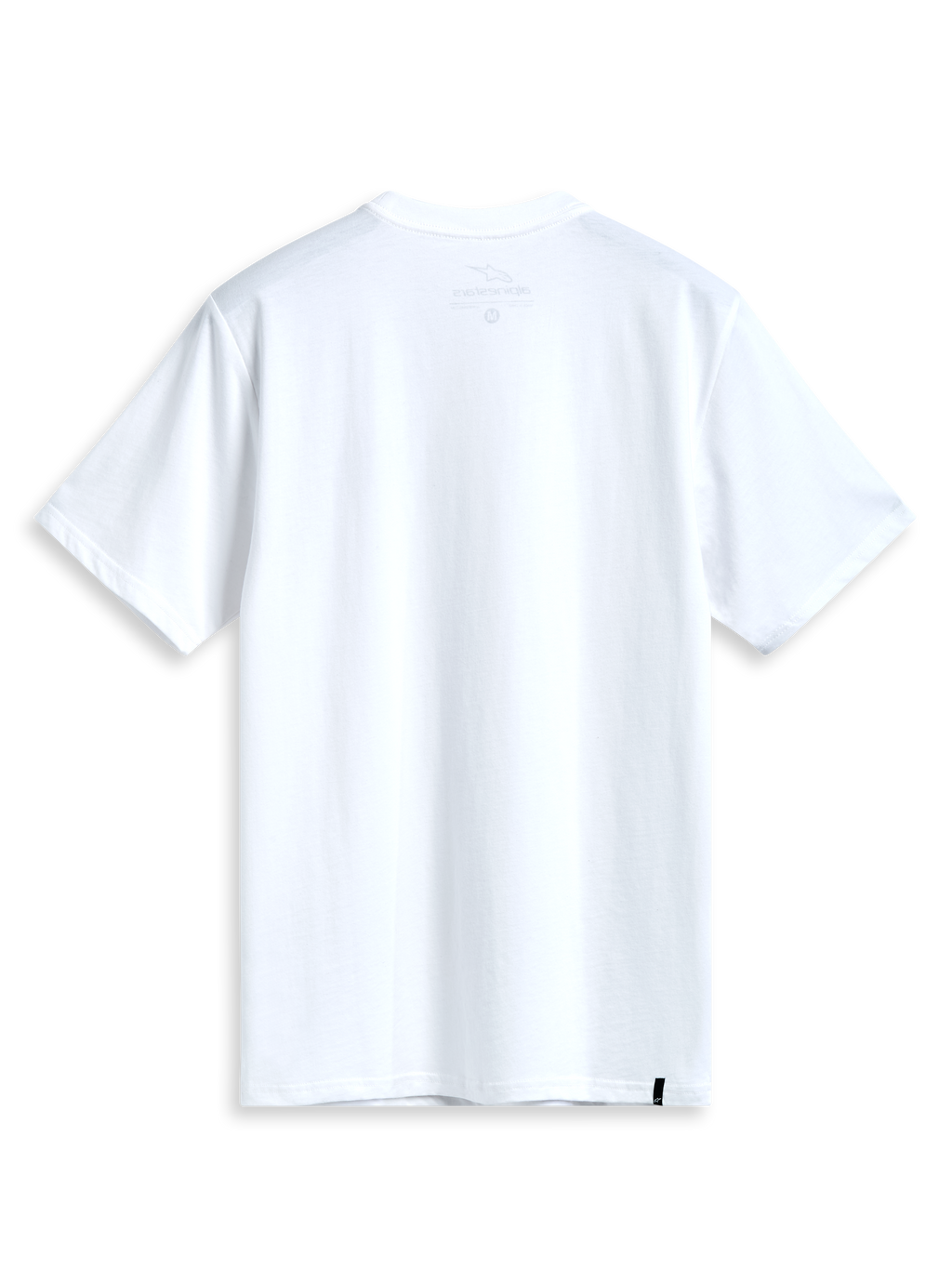 Alpinestars Prevail CSF T-shirt, hvid kortærmet T-shirt set bagfra med enkelt design