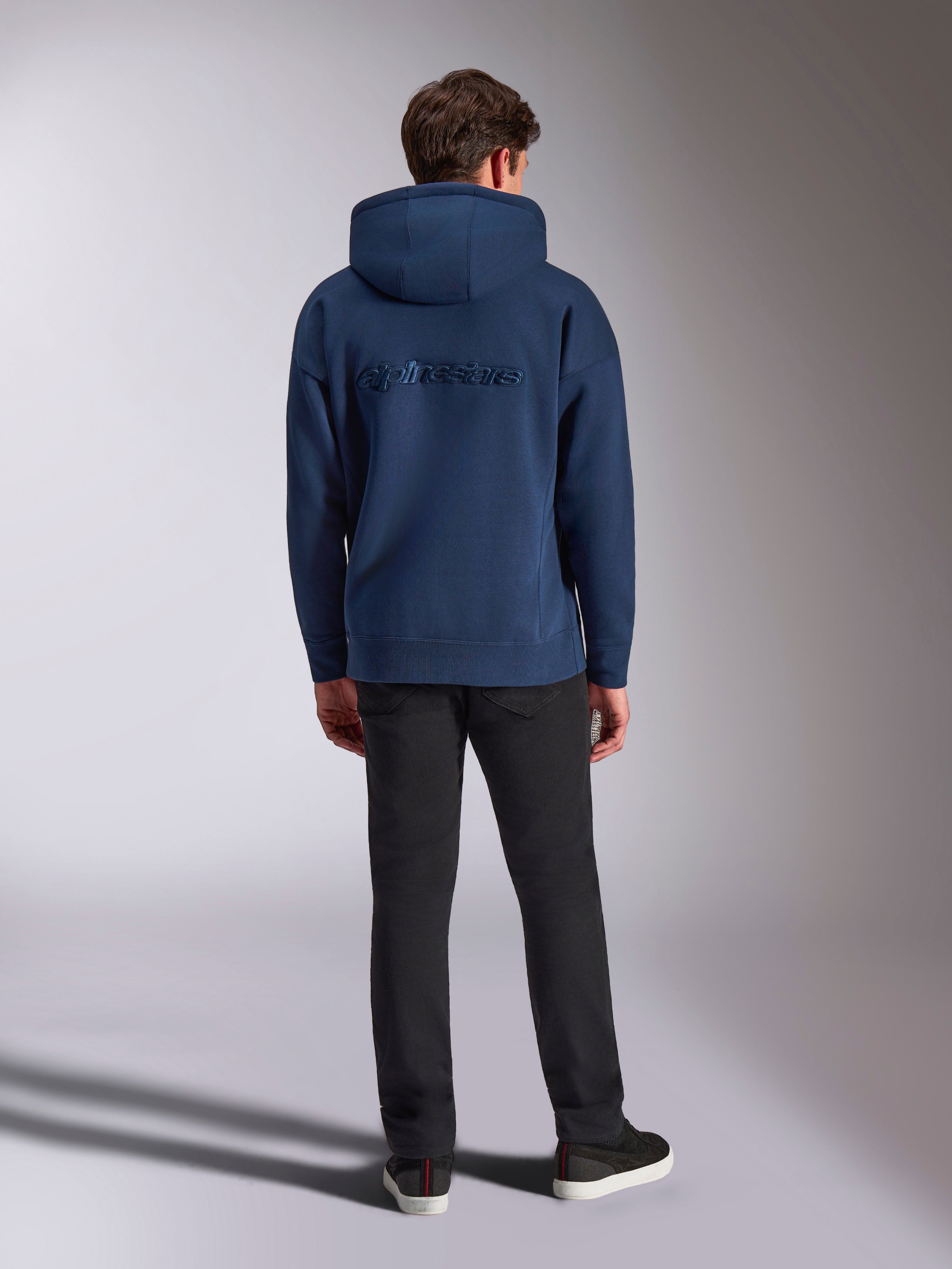 アパルトモン AMERICANA N/S Hooded プルオーバ ネイビー AMERICANA（アメリカーナ） L'Appartementアパルトモン別注College