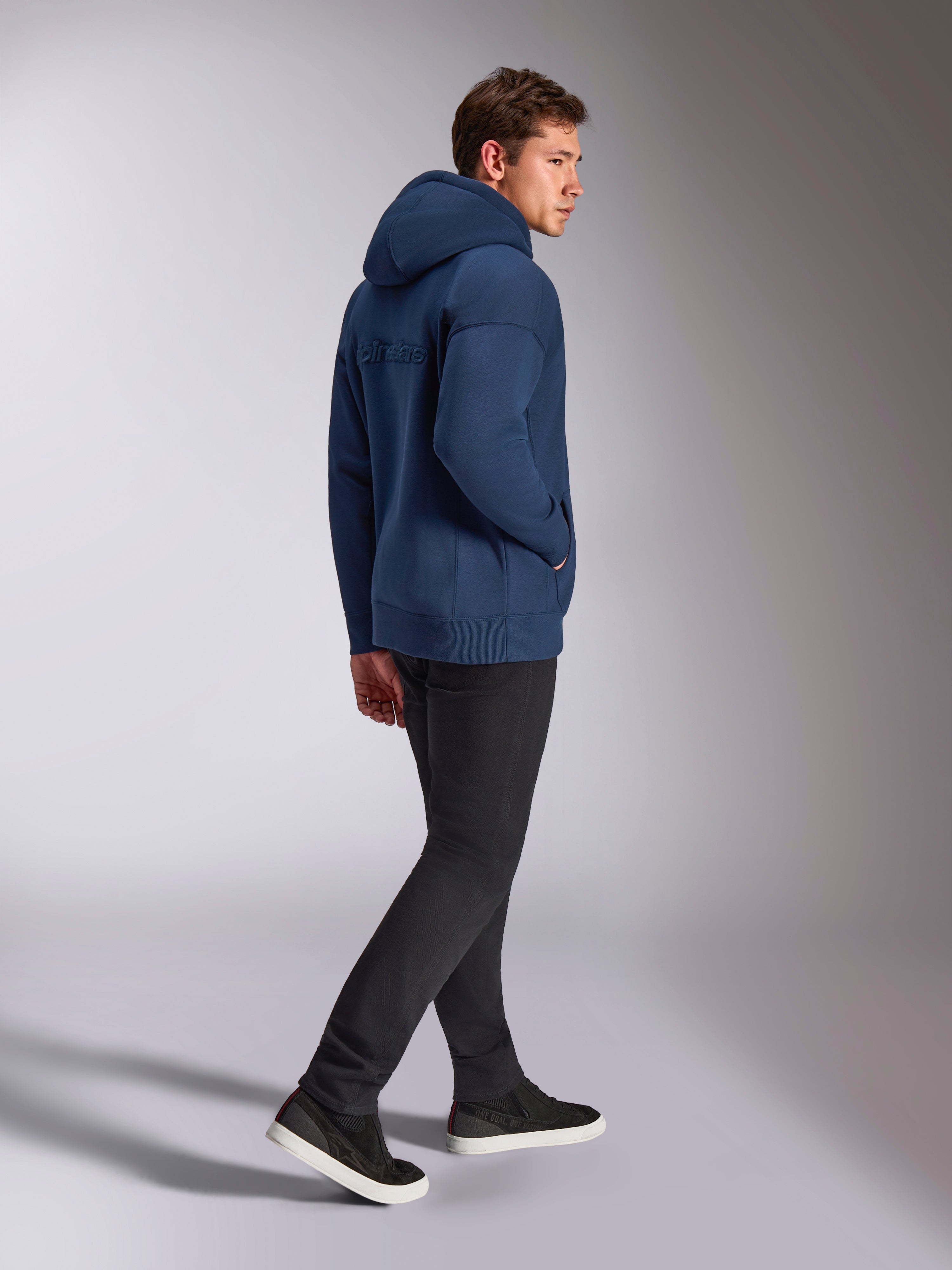 Emergent Oversized - Blue Sportswear Hoodie | Alpinestars®