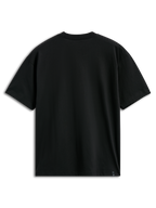 Alpinestars MX CSF Tee, kortærmet t-shirt, sort, set bagfra, enkelt design med lille mærke ved sømmen, afslappet motorsport streetwear