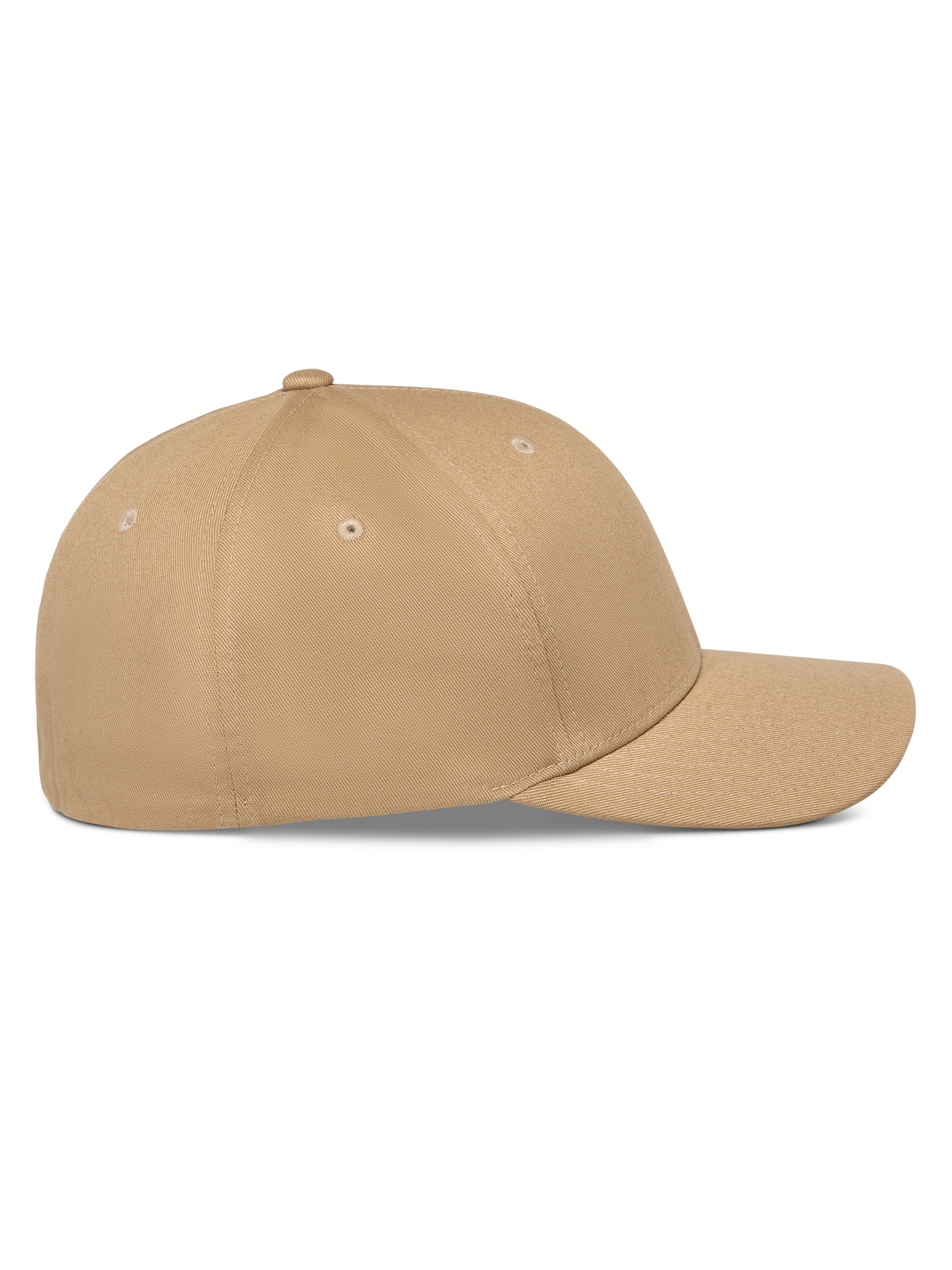 Alpinestars Pivot Hat, afslappet baseball-kasket, Sand Khaki, sideprofil med buet skygge og struktureret krone, slidstærkt twill-stof, minimalistisk sportstøjsdesign