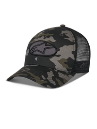 Oblique Camo Trucker Cap