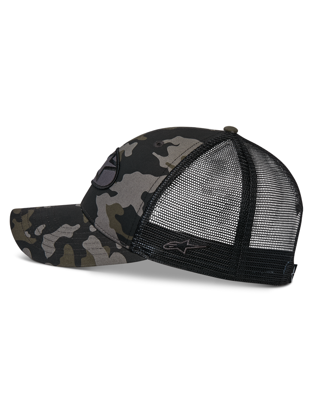 Oblique Camo Trucker Cap