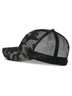Oblique Camo Trucker Cap