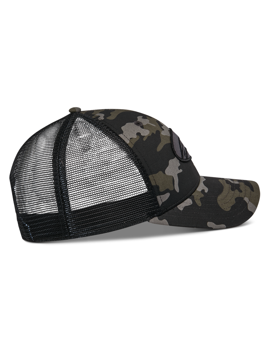 Oblique Camo Trucker Cap