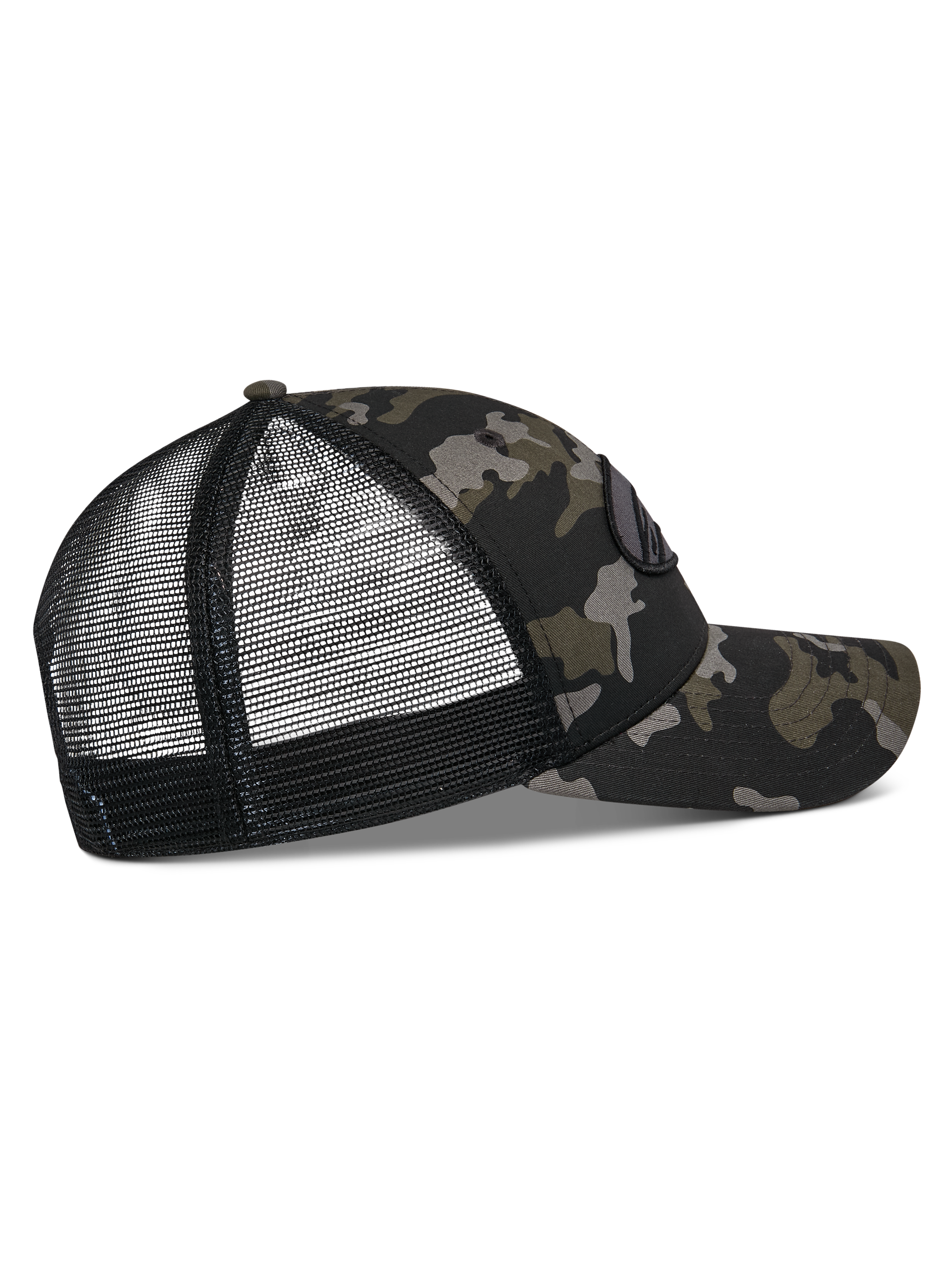 Oblique Camo Trucker Cap