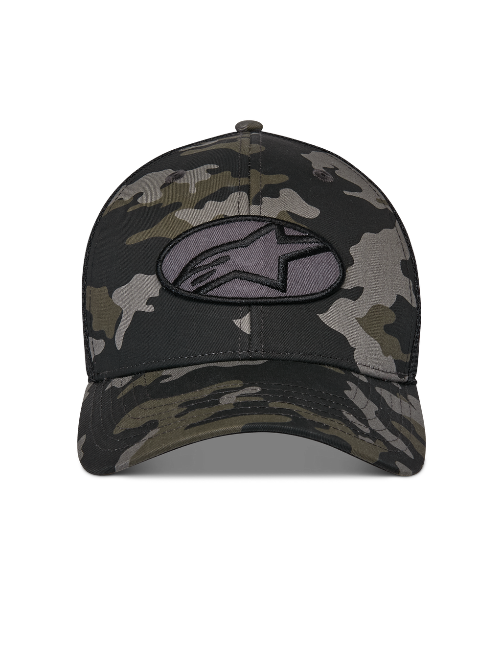 Oblique Camo Trucker Cap