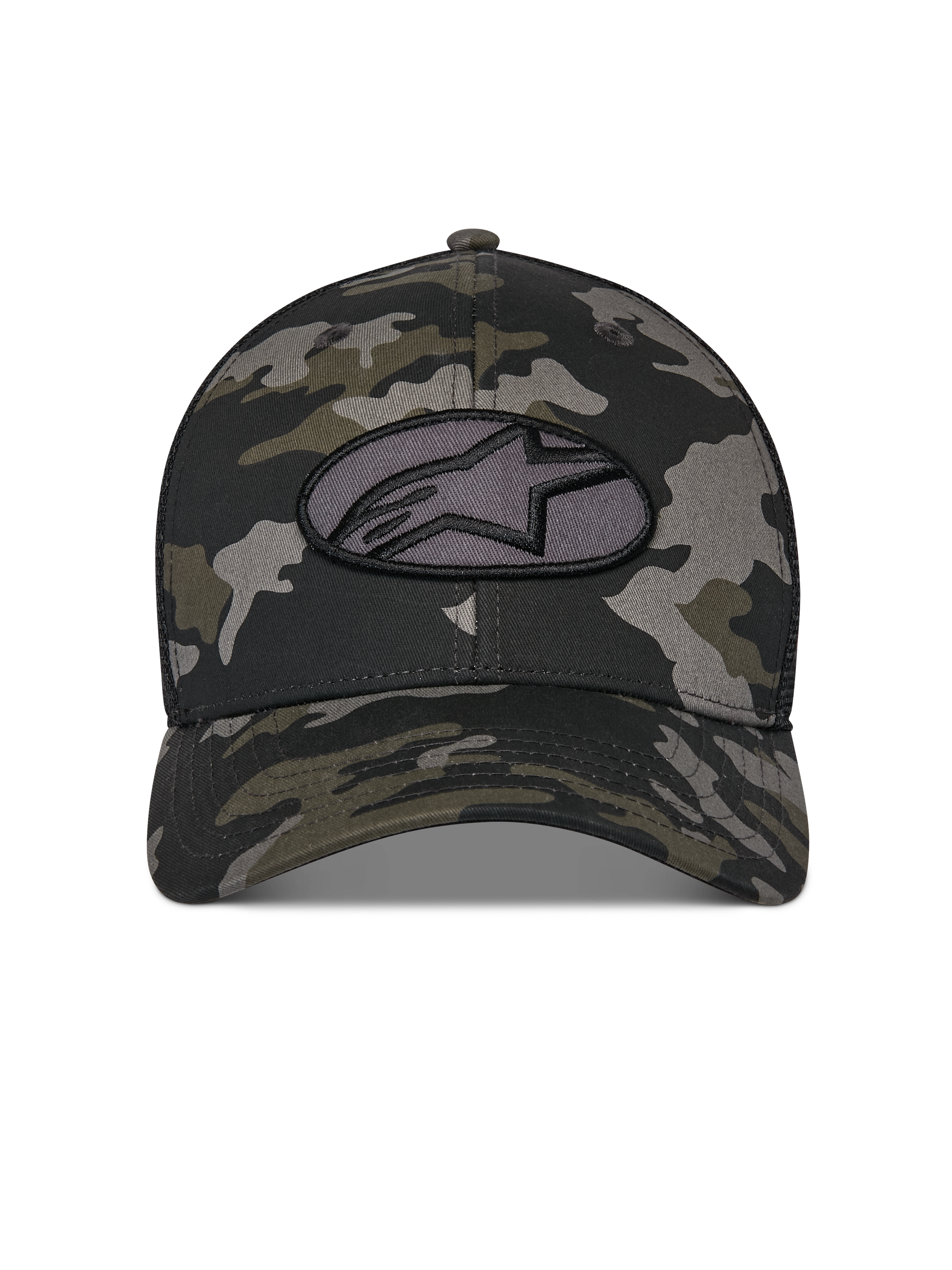 Oblique Camo Trucker Cap