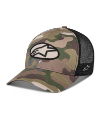 Oblique Camo Trucker Cap