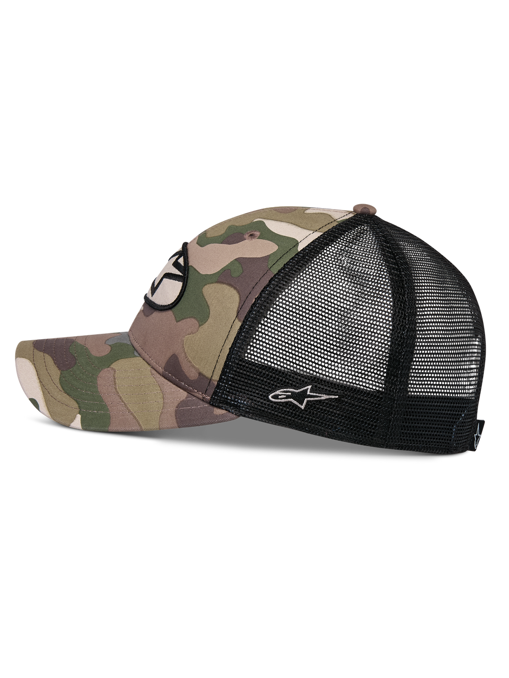 Oblique Camo Trucker Cap