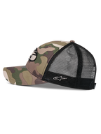 Oblique Camo Trucker Cap