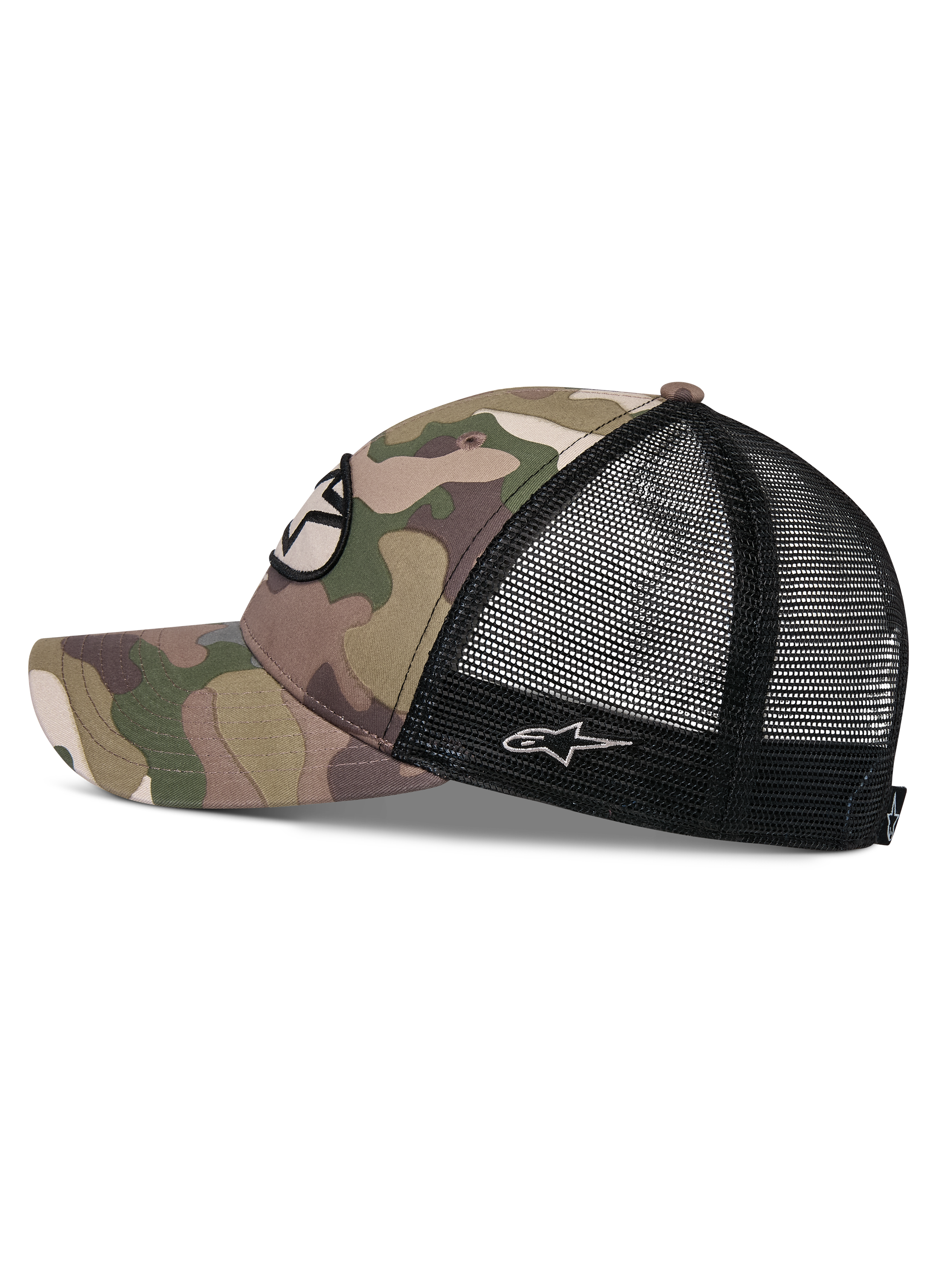 Oblique Camo Trucker Cap