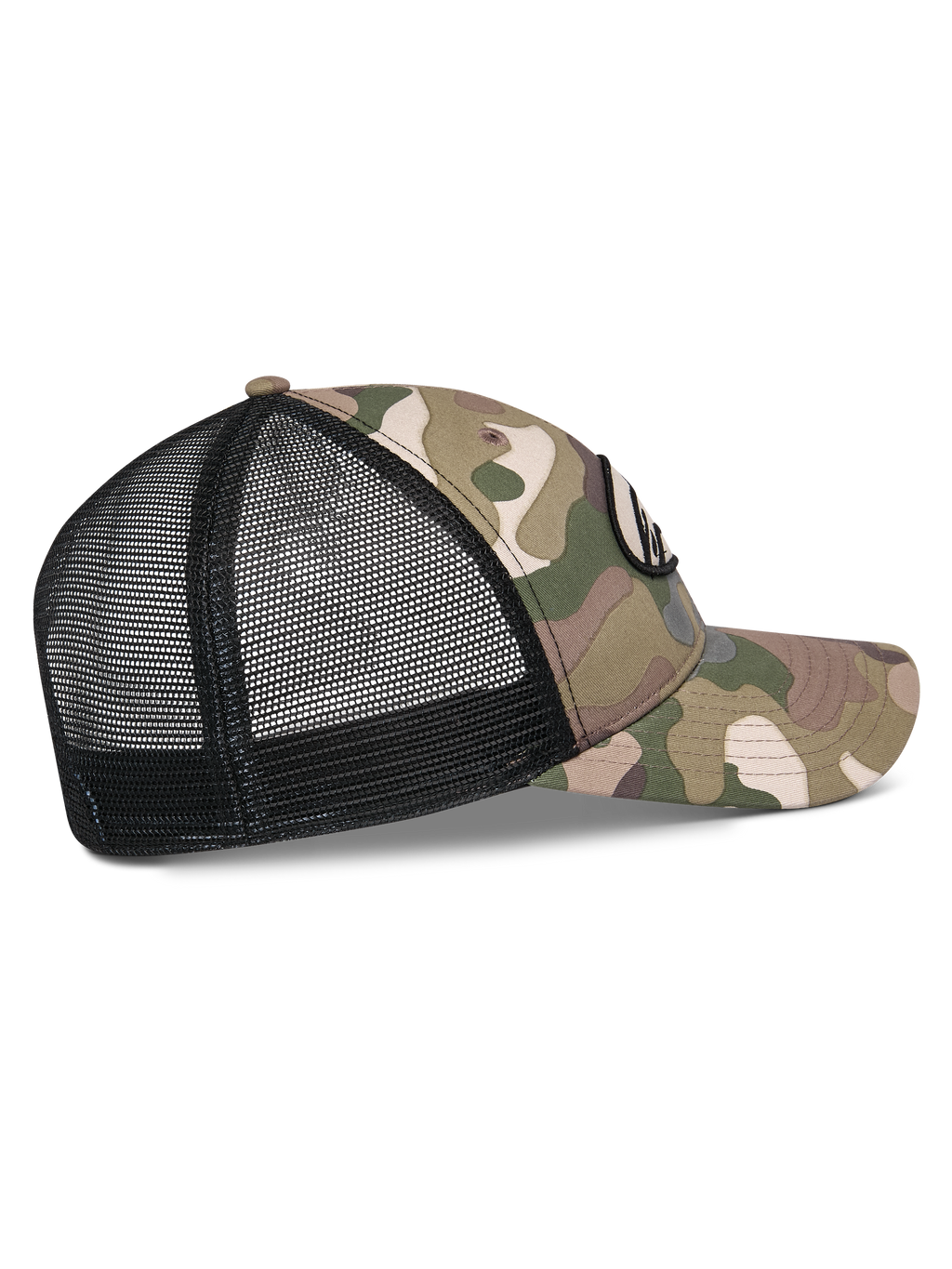Oblique Camo Trucker Cap