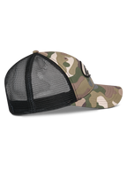 Oblique Camo Trucker Cap
