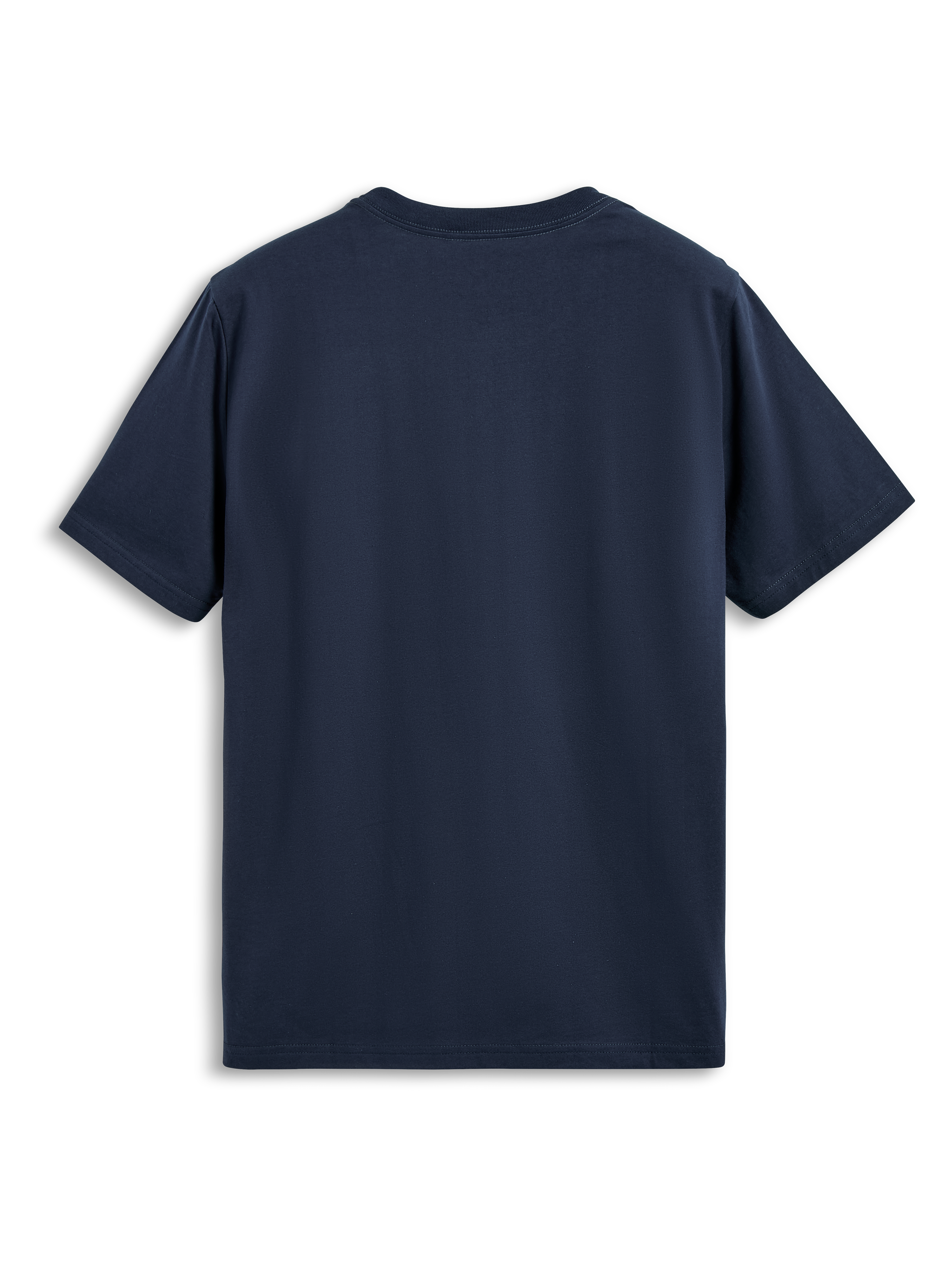 Alpinestars Fasting CSF Tee, Short Sleeve T-Shirt, Navy Blue, Back View, Casual Motorsport Sportswear