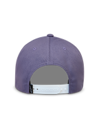 Alpinestars Ageless Snapback kasket i lilla, set bagfra med hvid justerbar snapback-lukning og lille sort logo.