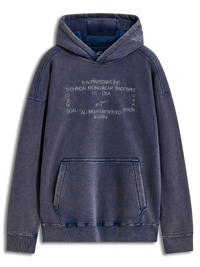 Infinite Washed Oversized Hættetrøje