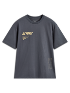 Alpinestars Chalk Oversized CSF T-shirt, grå kortærmet t-shirt med Astars-logo og lodret branding på siden.
