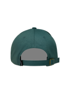 Alpinestars Explorer Strapback Hat, grøn kasket i twill-stof set bagfra med justerbar rem og lille logo-tag.